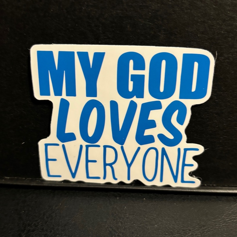 GOD LOVE QUOTE STICKER